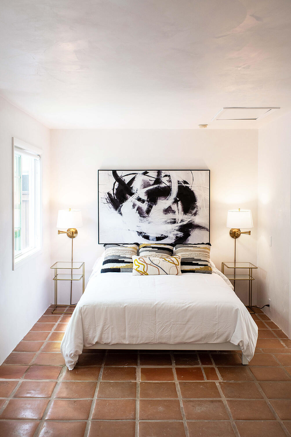 126 Loureyro Road Montecito, CA 93108 - Photo 19 of 46 a bedroom with a bed and window