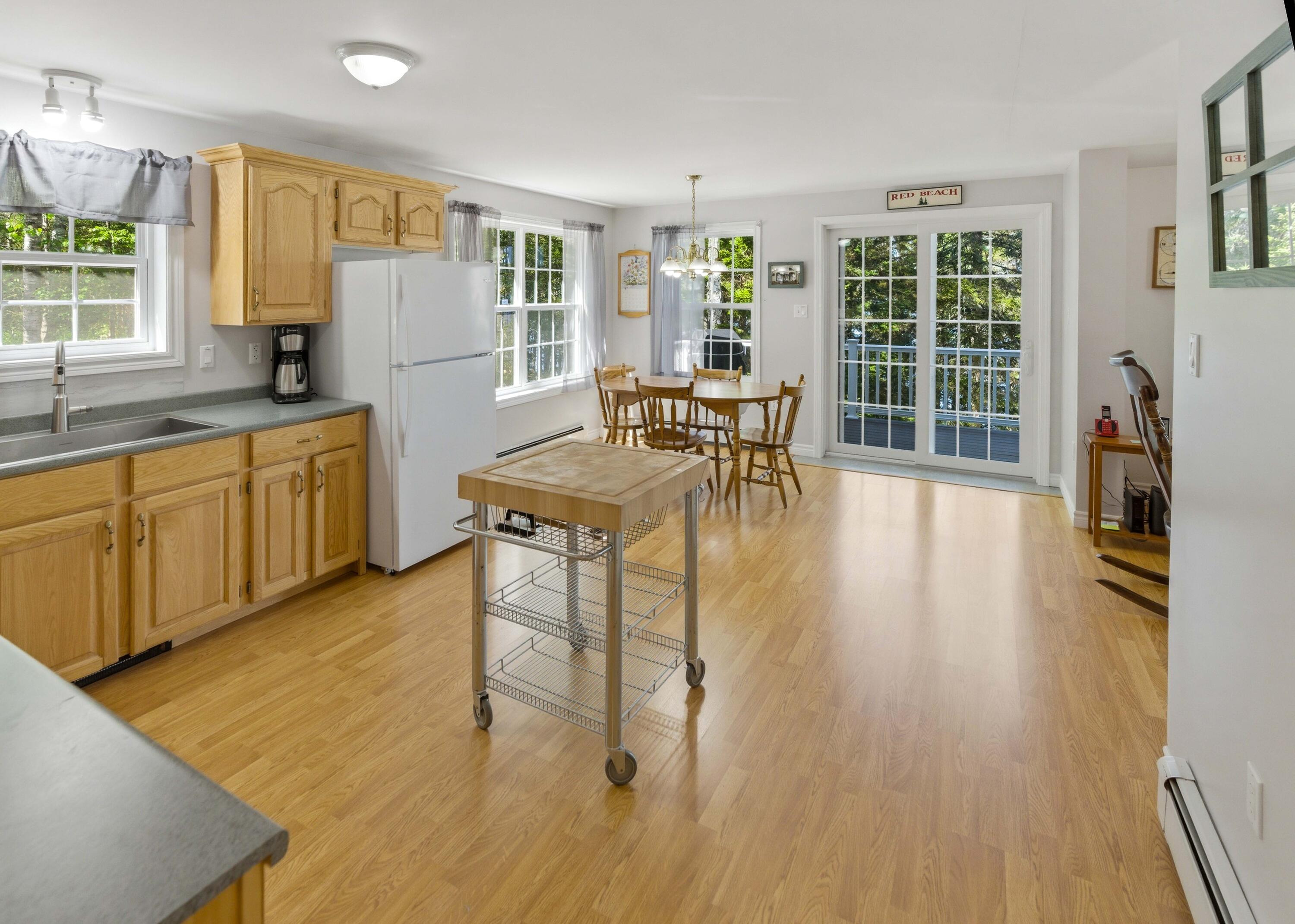 1590 South River Road Calais, ME 04619 - Photo 4 of 42 Kitchen to dining room