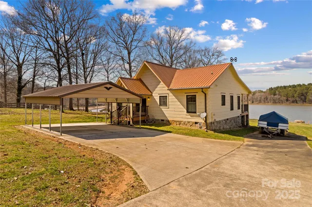 a view of an ocean and beach
