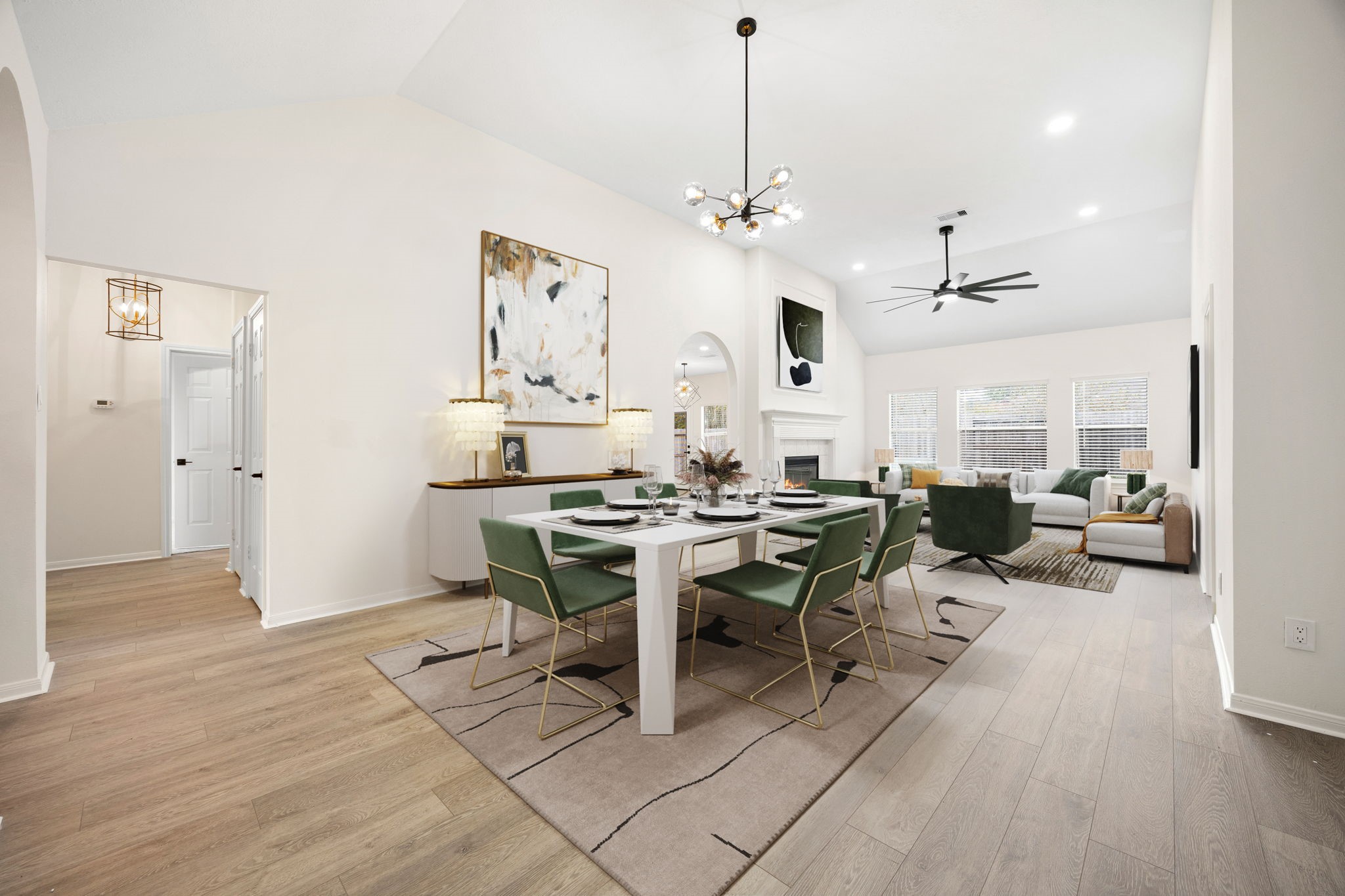 13735 Sablegarden Lane Houston, TX 77014 - Photo 10 of 20 a view of a livingroom with furniture and a table