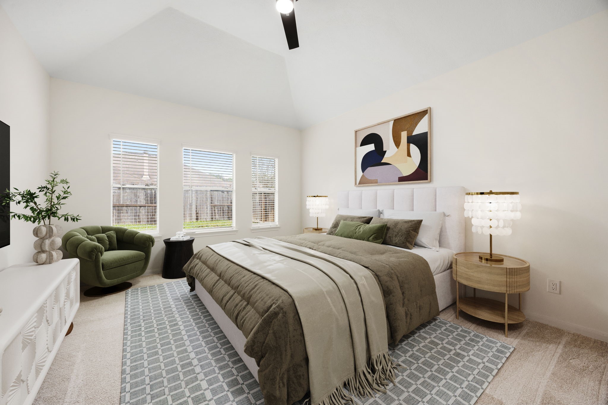 13735 Sablegarden Lane Houston, TX 77014 - Photo 11 of 20 a bedroom with bed couch and window