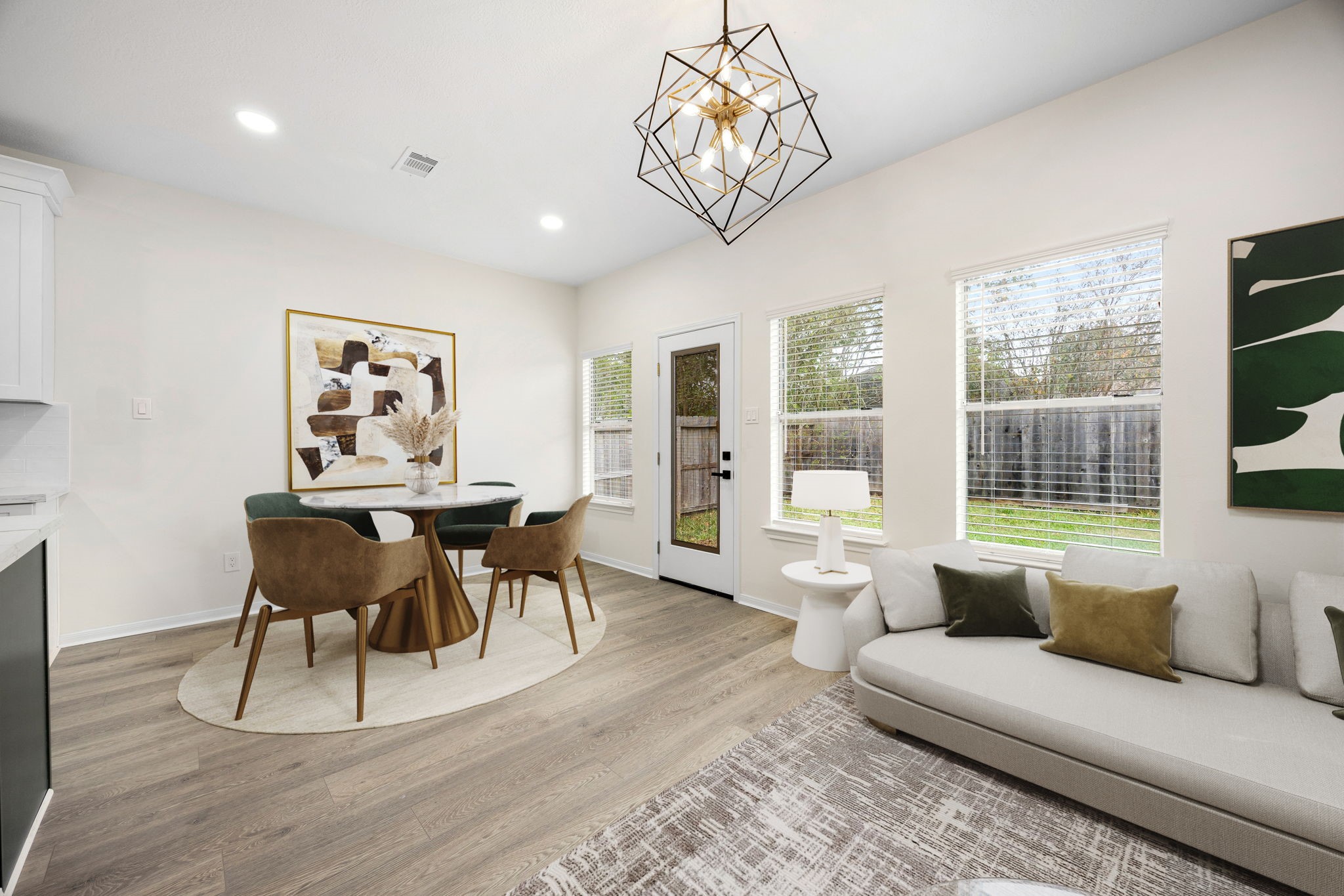 13735 Sablegarden Lane Houston, TX 77014 - Photo 8 of 20 a living room with furniture and a large window