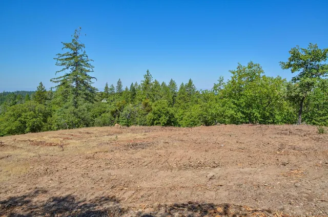a view of lake with green space