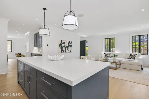 a view of center island of the kitchen