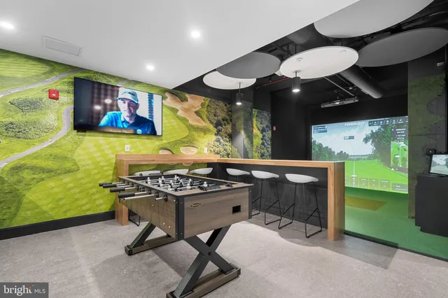 a view of an outdoor space and seating area