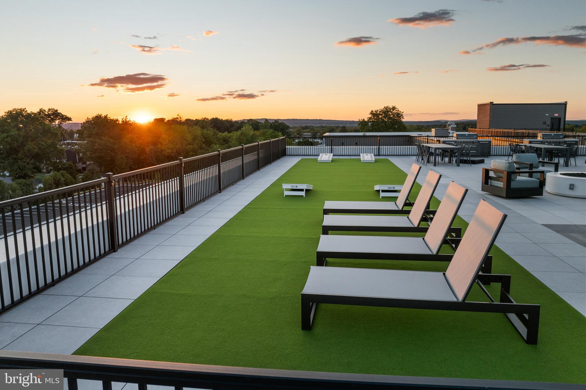 144 North Main Street Dublin, PA 18917 - Photo 39 of 40 a view of a chairs in the roof deck