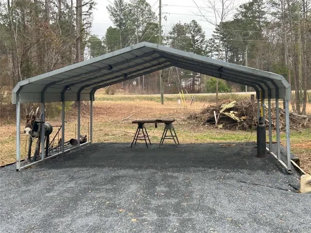 a view of outdoor space and deck
