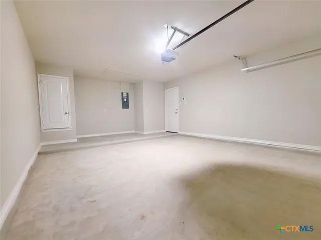 a view of a backyard of the house