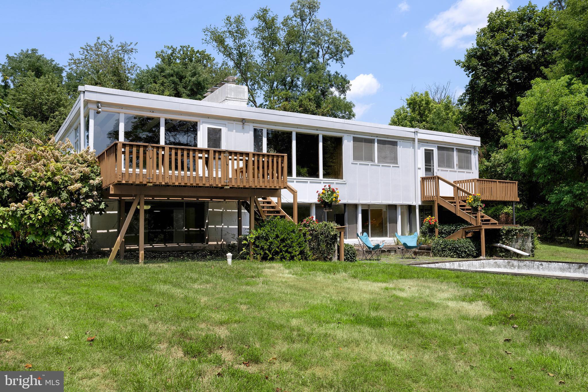 3486 Lawrenceville Road Princeton, NJ 08540 - Photo 3 of 34 Large windows on both levels invite light.
