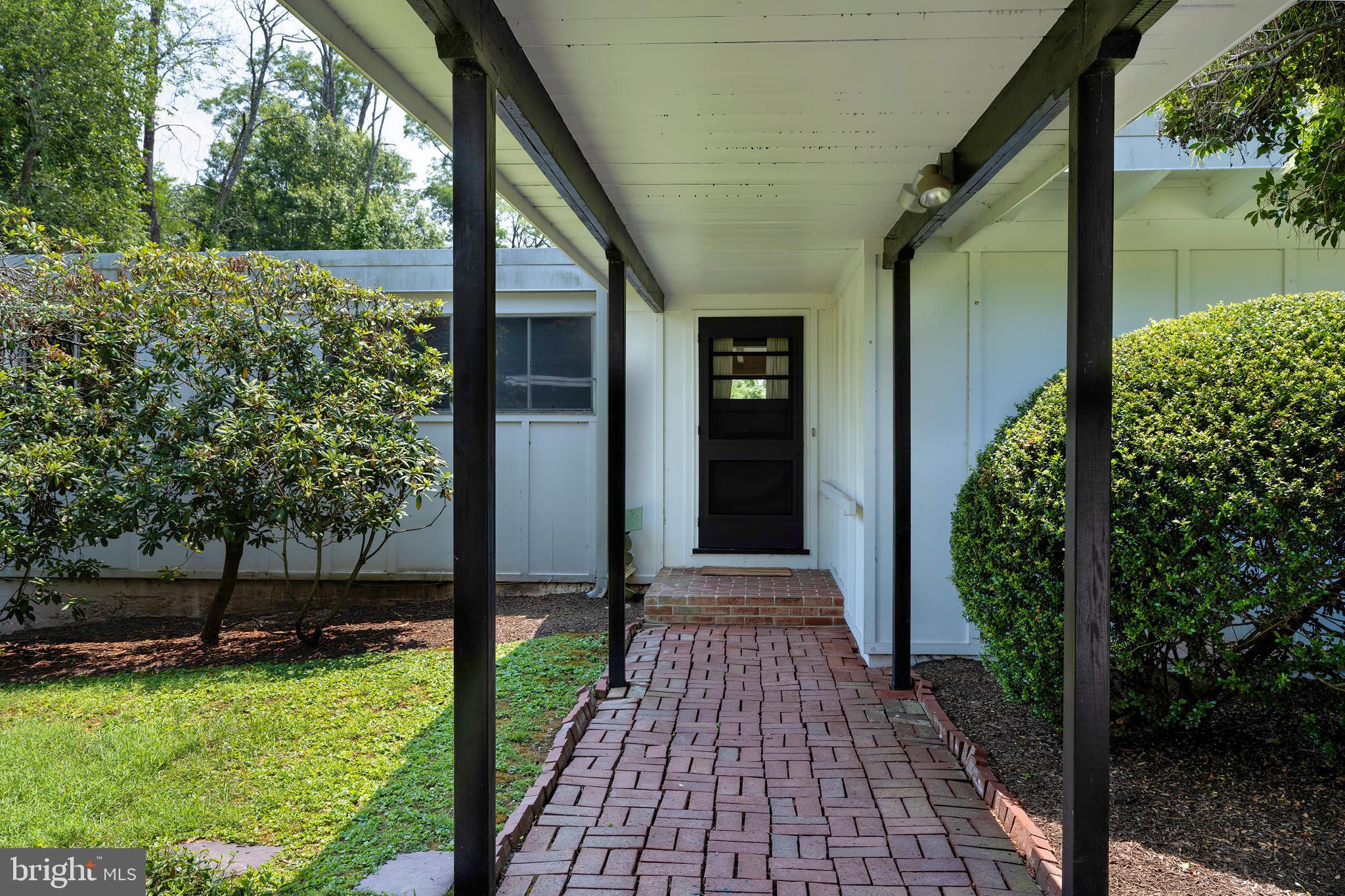 3486 Lawrenceville Road Princeton, NJ 08540 - Photo 6 of 34 Covered walk way links carport to the house.