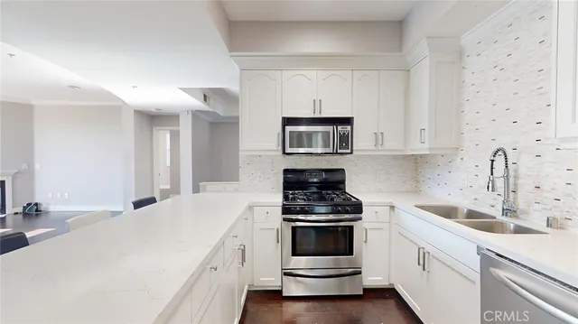 a close view of a stove in the kitchen