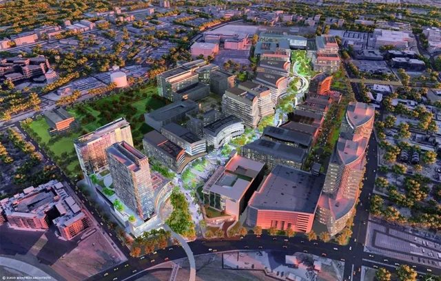 an aerial view of a houses with outdoor space