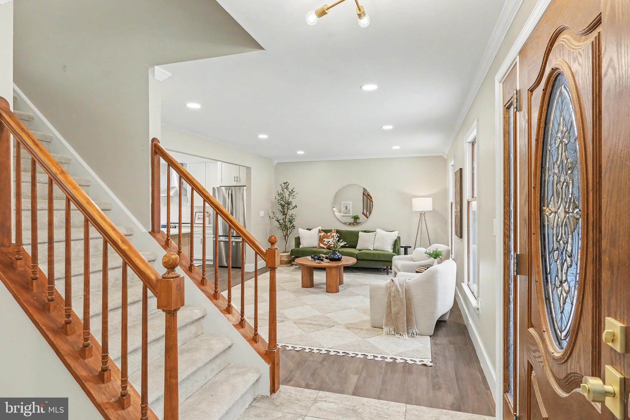 175 Timber Lane Lebanon, PA 17042 - Photo 21 of 39 a view of a hallway with wooden floor and stairs