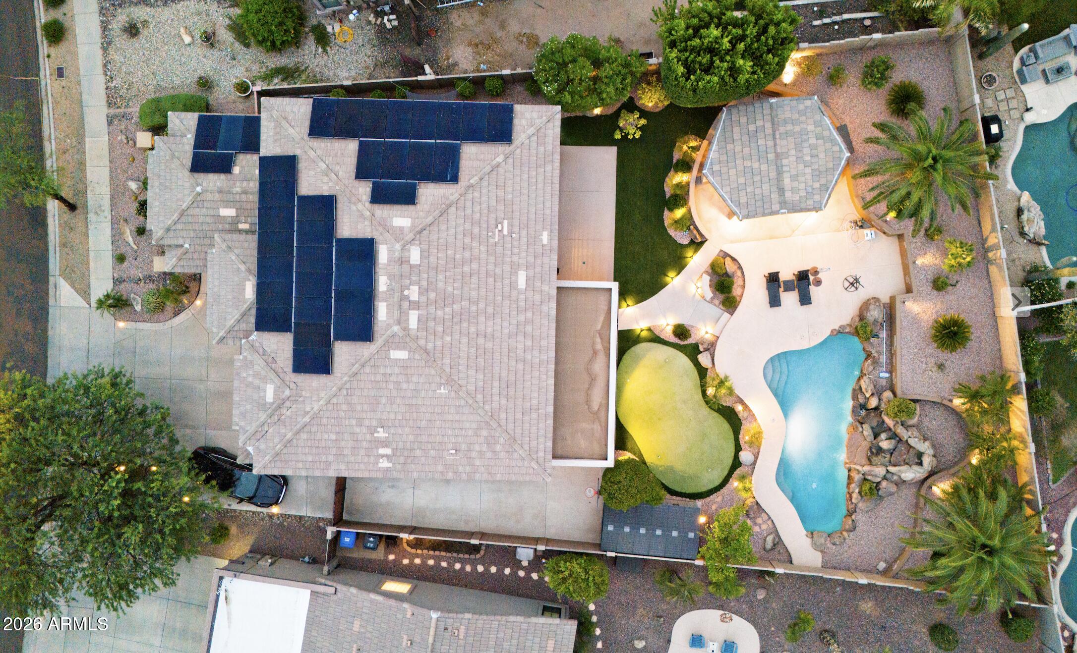 3416 West Montello Road Phoenix, AZ 85086 - Photo 5 of 68 Birds' eye view