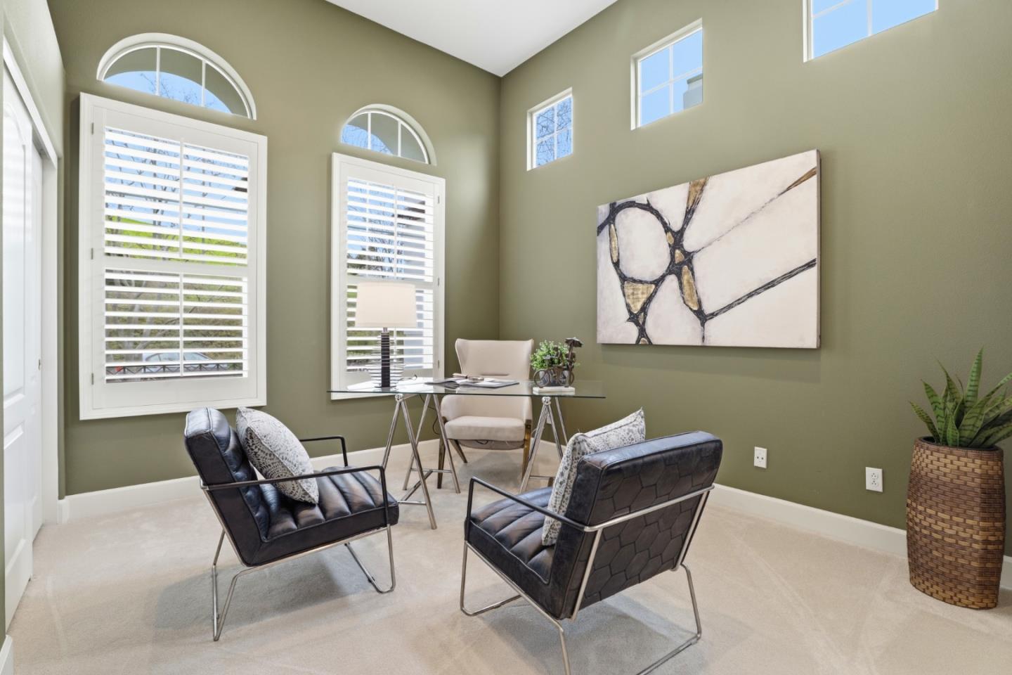 1134 Falcon Ridge Court San Jose, CA 95120 - Photo 21 of 63 a living room with furniture and windows