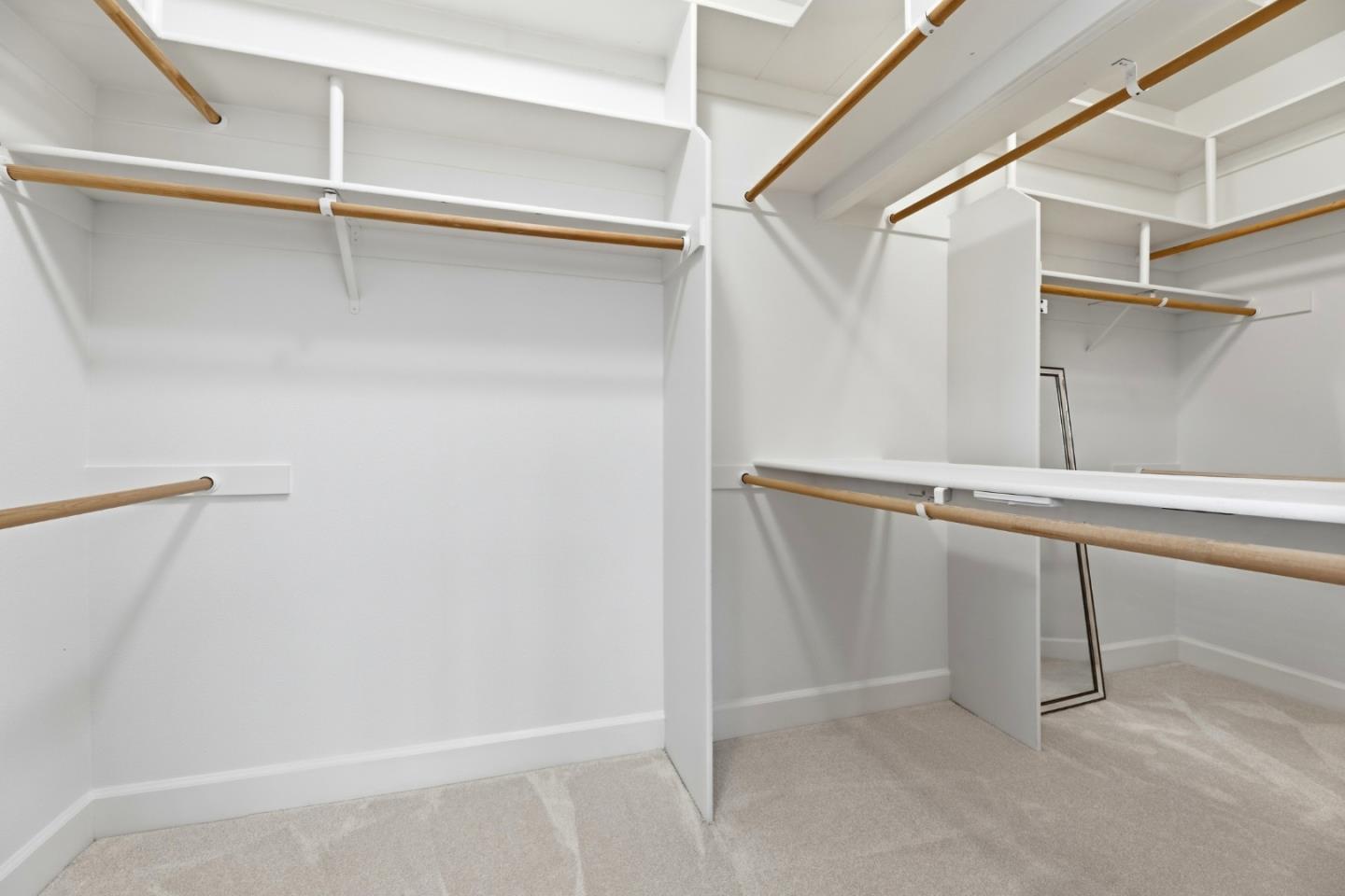 1134 Falcon Ridge Court San Jose, CA 95120 - Photo 33 of 63 a view of an empty walk in closet