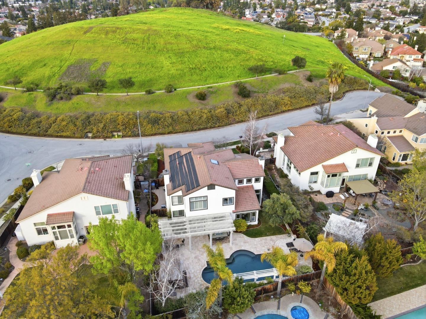 1134 Falcon Ridge Court San Jose, CA 95120 - Photo 56 of 63 an aerial view of a