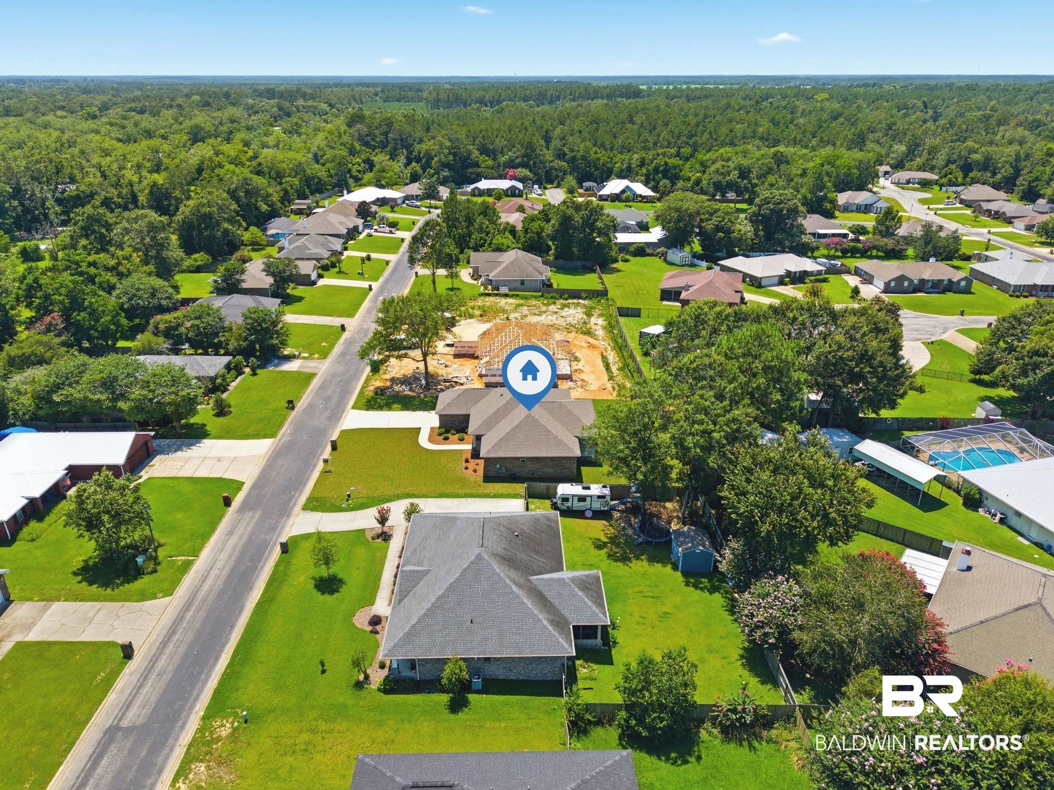 32656 Arbor Ridge Circle Lillian, AL 36549 - Photo 48 of 56 Residential neighborhood featuring a paved street, established homes, and mature trees