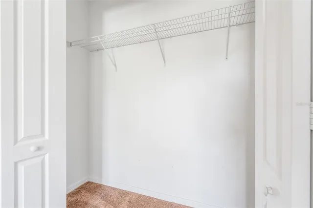 a bathroom with a shower and a mirror