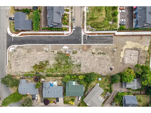 with aerial view of residential houses with outdoor space