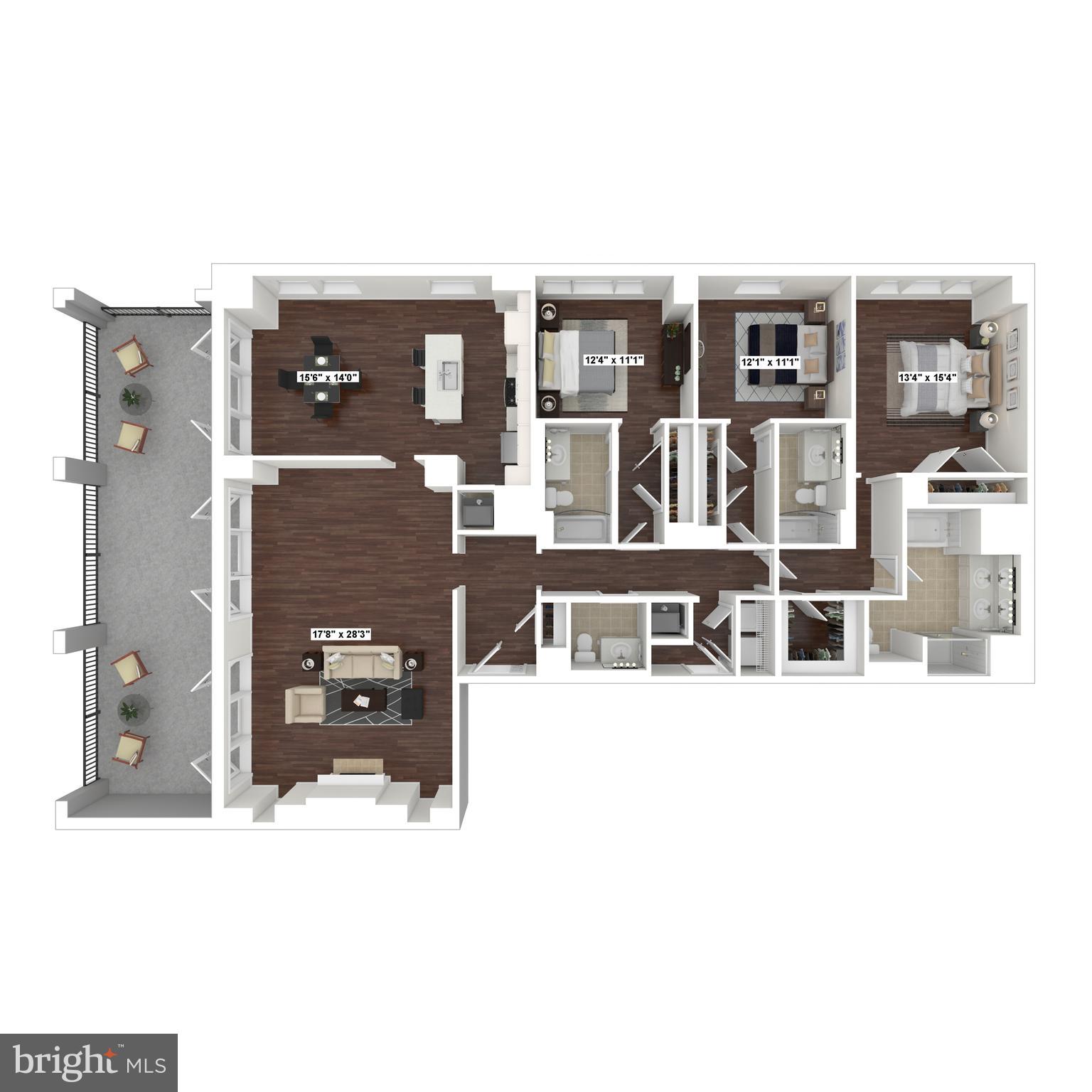 2700 Woodley Road Northwest, Unit PH4 Washington, DC 20008 - Photo 7 of 33