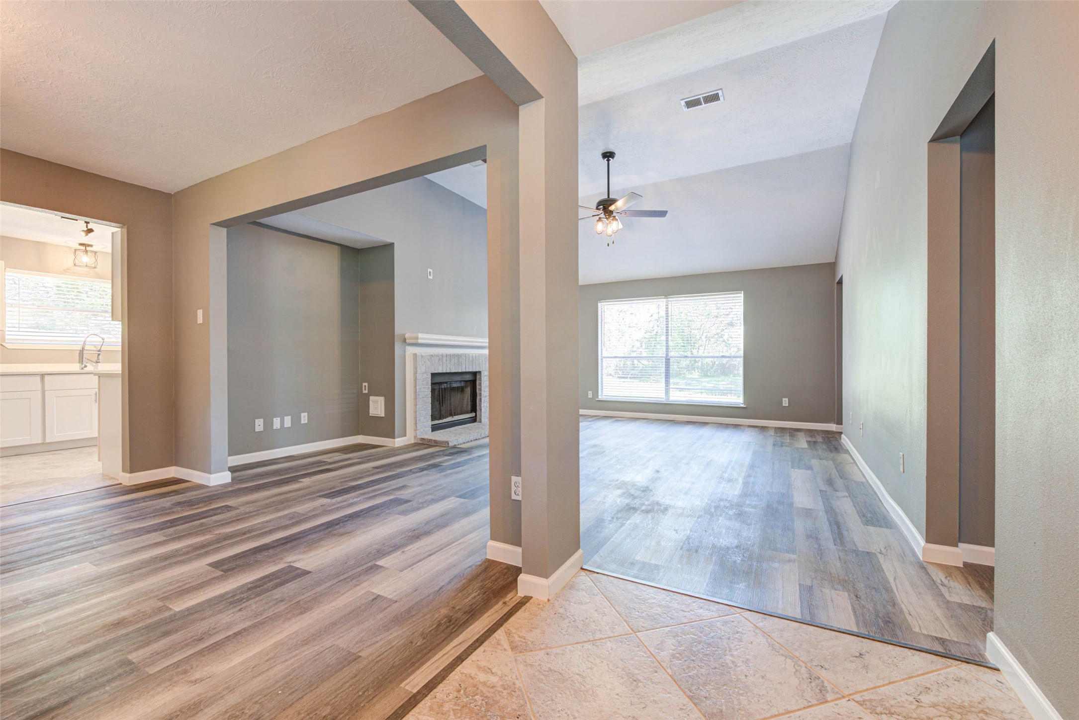 17930 Seven Pines Drive Spring, TX 77379 - Photo 4 of 26 an empty room with wooden floor and windows