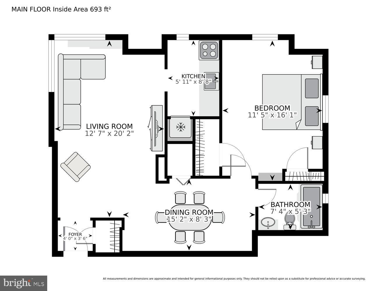 1727 Massachusetts Avenue Northwest, Unit 119 Washington, DC 20036 - Photo 16 of 16 Floor plan