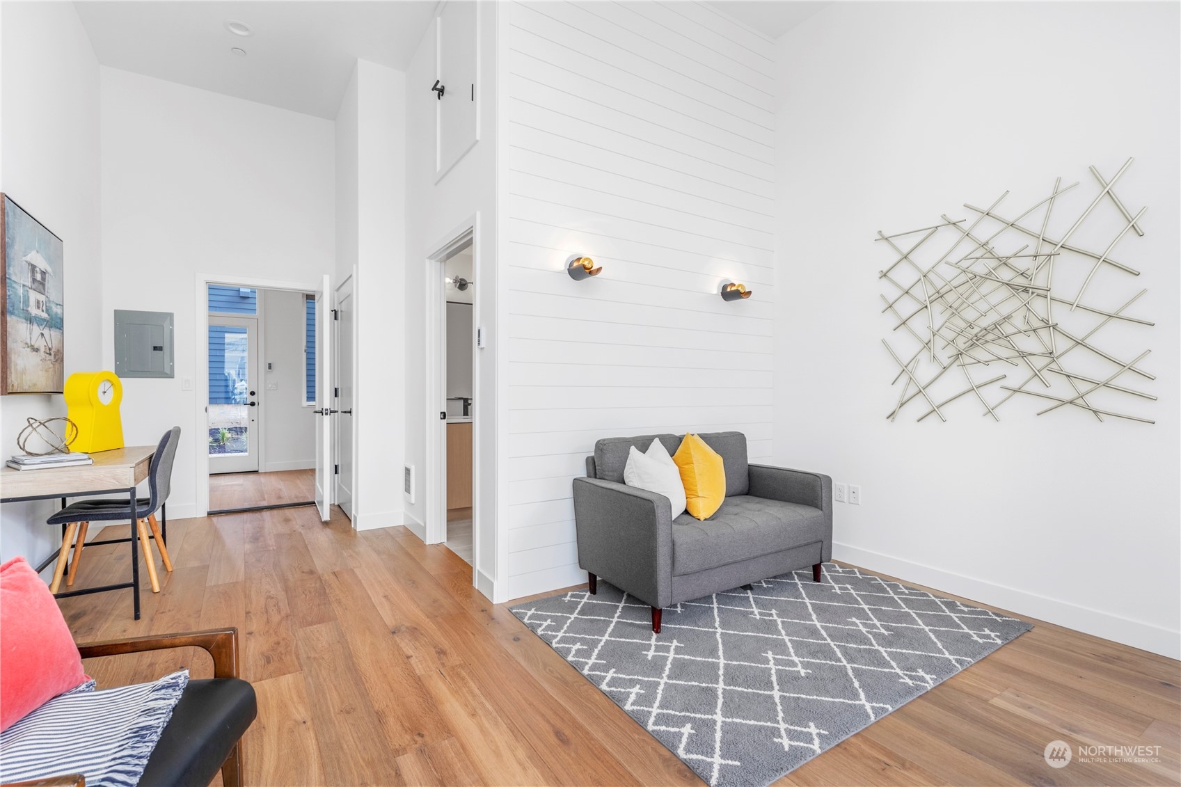6014 B California Avenue Southwest Seattle, WA 98136 - Photo 5 of 27 a living room with furniture and a table