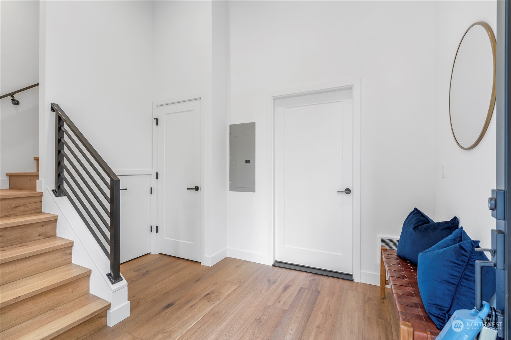 6014 B California Avenue Southwest Seattle, WA 98136 - Photo 9 of 27 a view of entryway with wooden floor
