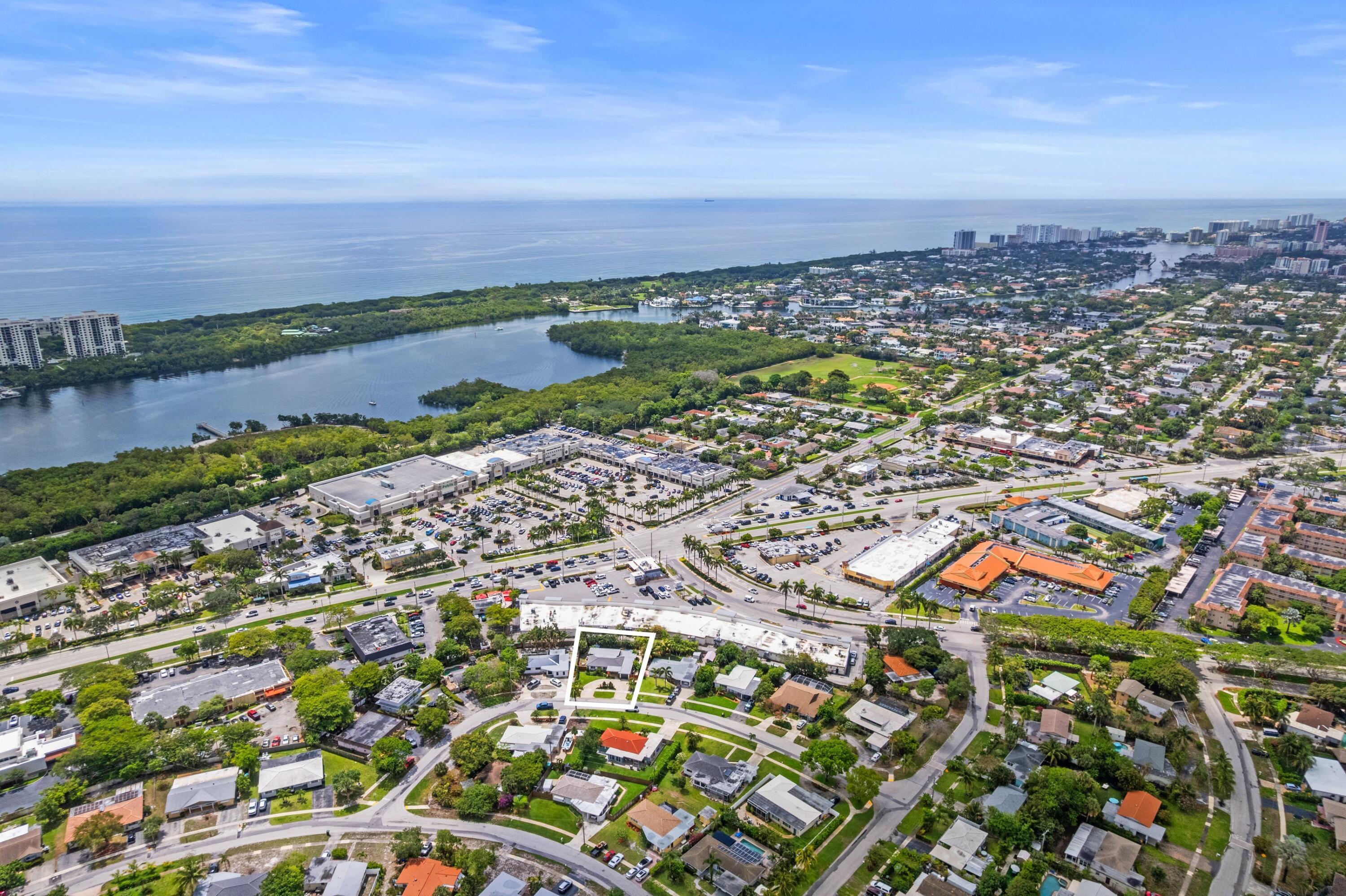 450 Northeast 5th Circle Boca Raton, FL 33431 - Photo 32 of 46 Aerial Ocean View