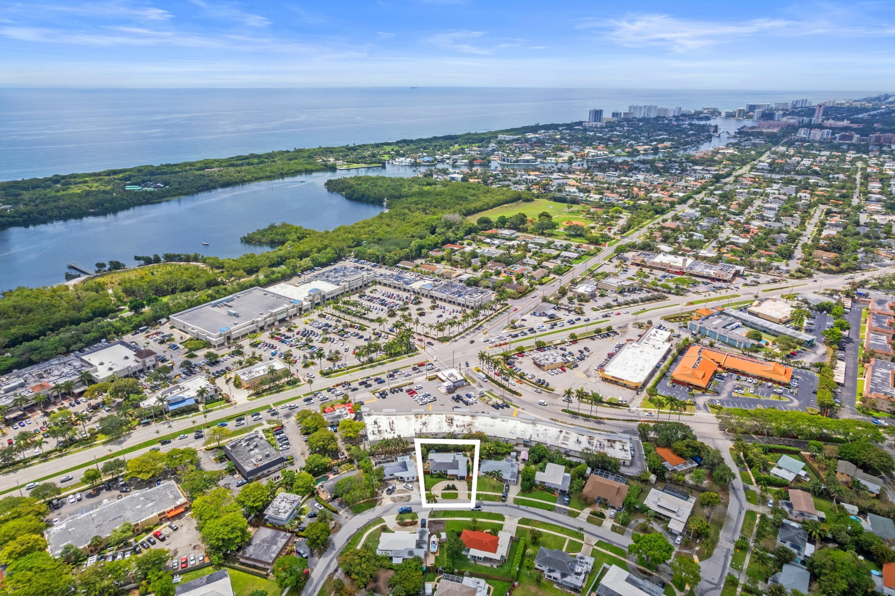 450 Northeast 5th Circle Boca Raton, FL 33431 - Photo 33 of 46 Aerial Ocean View