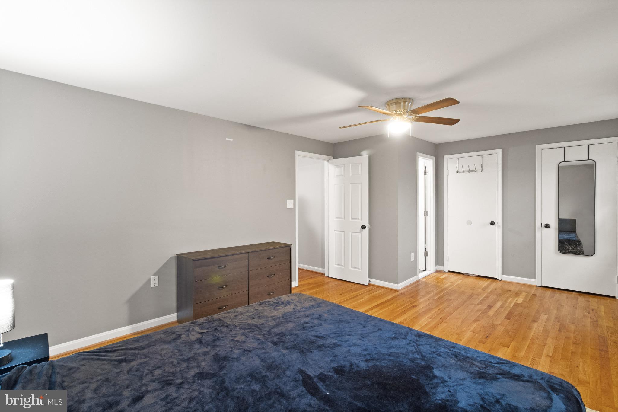 1315 Mead Terrace Woodbridge, VA 22191 - Photo 11 of 32 a bedroom with a bed and a ceiling fan