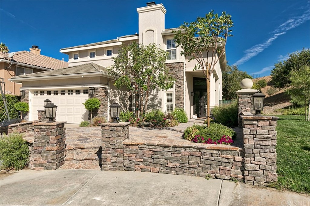 25907 Franklin Lane Stevenson Ranch, CA 91381 - Photo 1 of 58 Beautiful Hardscape and Front elevation