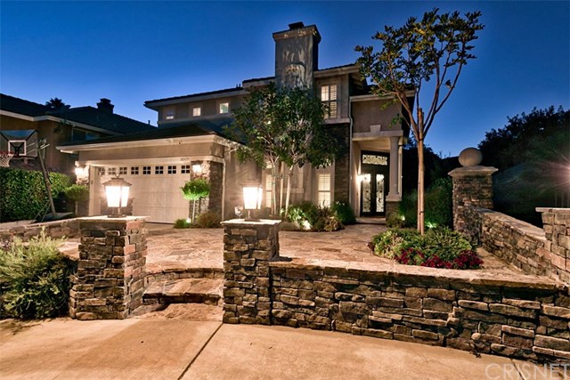 25907 Franklin Lane Stevenson Ranch, CA 91381 - Photo 2 of 58 Stunning evening shot of fron