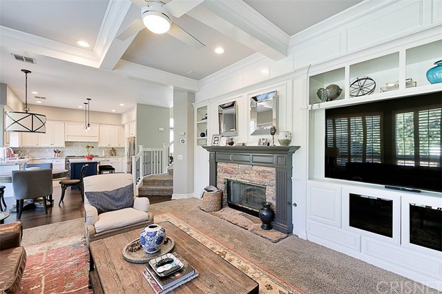 25907 Franklin Lane Stevenson Ranch, CA 91381 - Photo 20 of 58 A different look toward the kitchen from the other end of the Family room