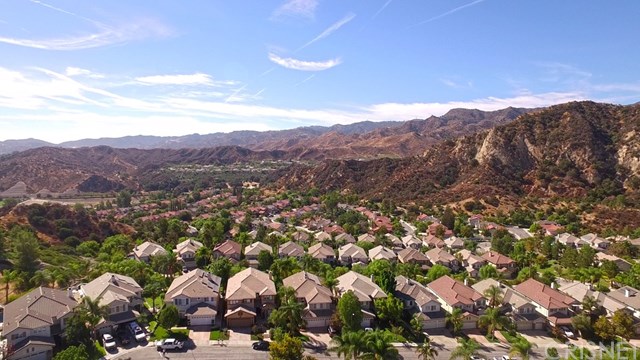 25907 Franklin Lane Stevenson Ranch, CA 91381 - Photo 52 of 58 Aerial view of beautiful Stevenson Ranch and the surrounding mountains