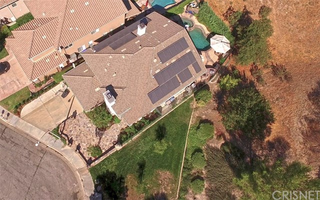 25907 Franklin Lane Stevenson Ranch, CA 91381 - Photo 53 of 58 Aerial of side yard and owner's property