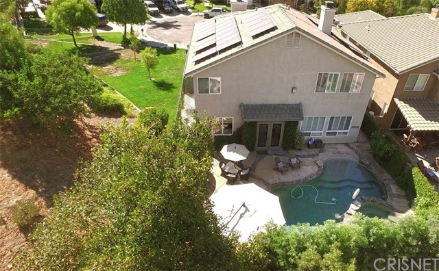 25907 Franklin Lane Stevenson Ranch, CA 91381 - Photo 54 of 58 Great shot showing private back and side yard with lush trees