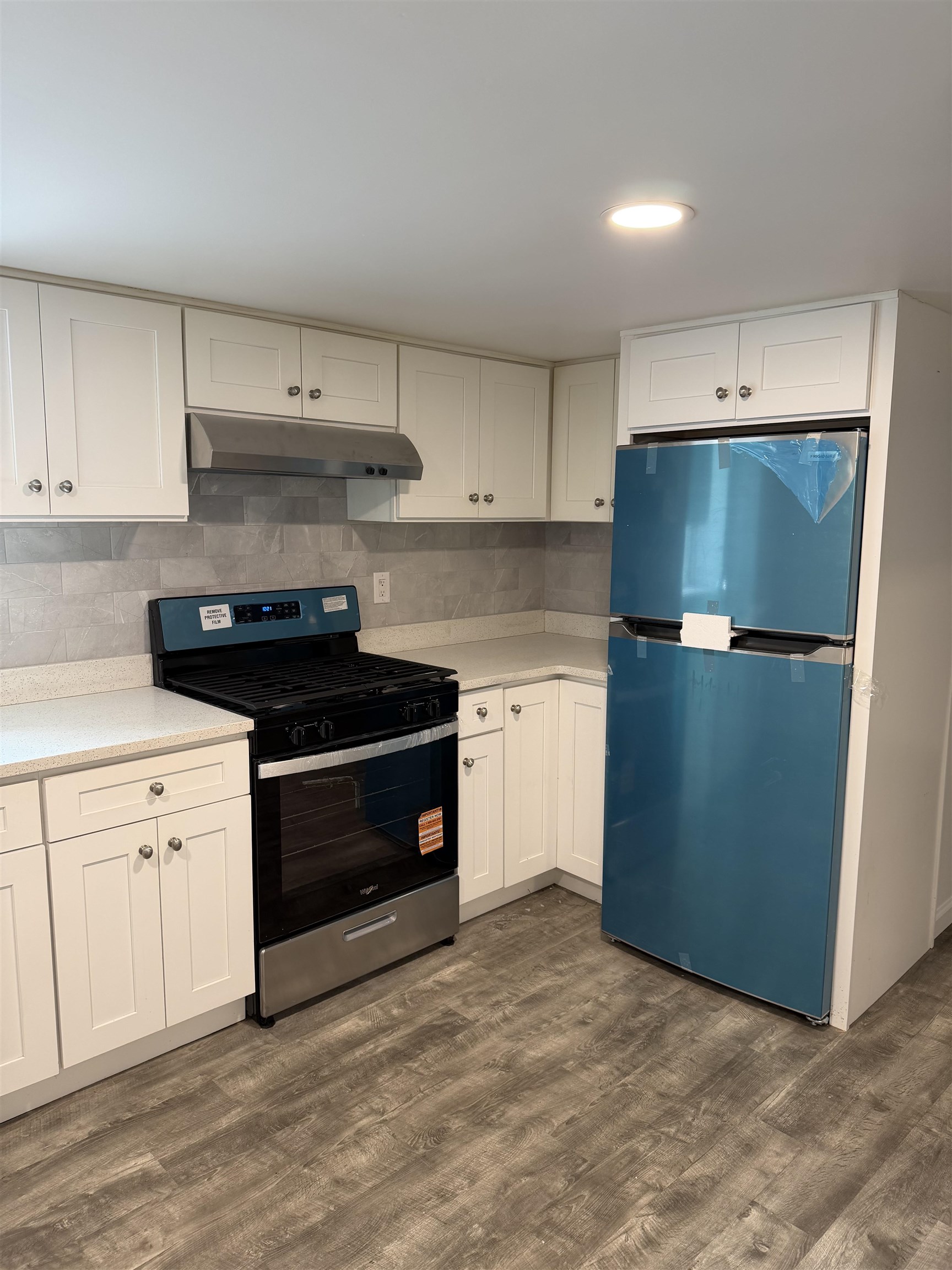 290 Paterson Plank Road, Unit 1 Jersey City, NJ 07307 - Photo 3 of 17 a kitchen with a cabinets and steel appliances
