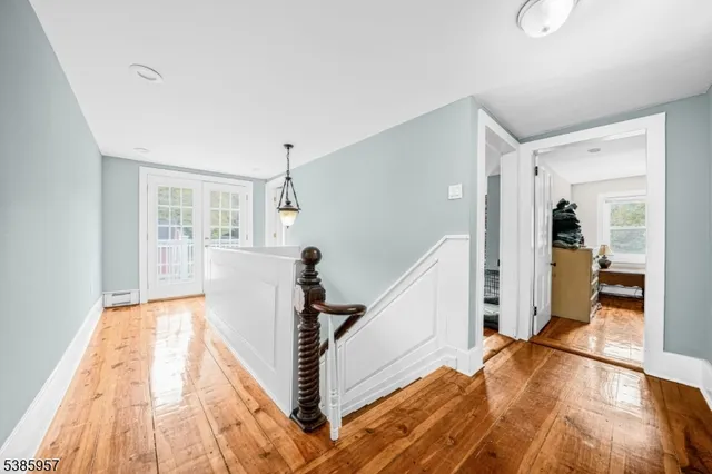 a view of deck with wooden floor and fence