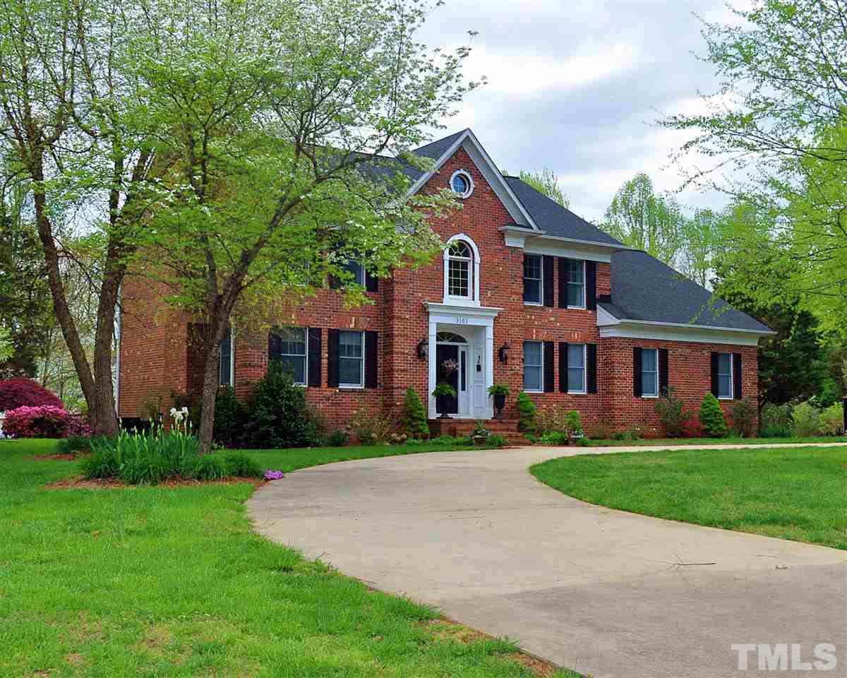 3161 Fieldstone Lane Mebane, NC 27302 - Photo 1 of 30 a front view of a house with a yard