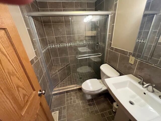707 Cherry Hollow Road, Unit C Columbus, OH 43228 - Photo 1 of 21 Ceramic tile HEATED floor. Seat in oversized shower. View from entry door.