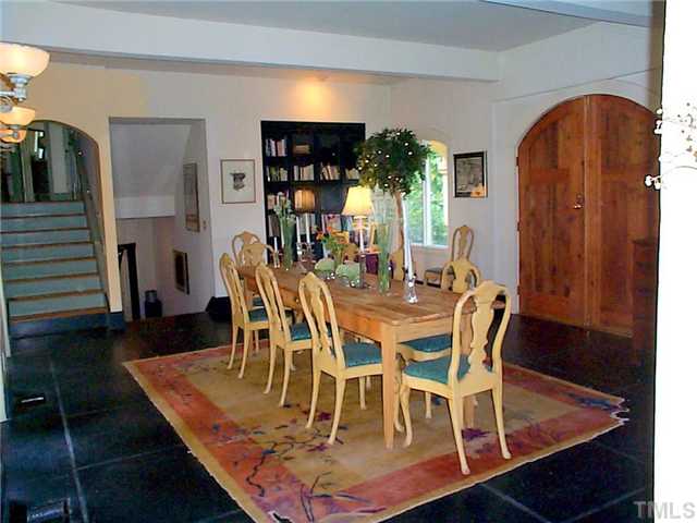 6097 Bob Daniel Road Oxford, NC 27565 - Photo 18 of 24 a view of a dining room with furniture and wooden floor