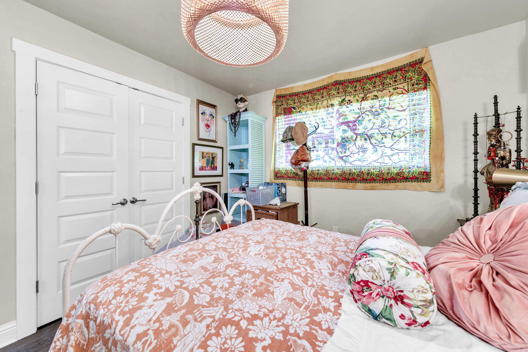 90 Jones Drive Freeport, FL 32439 - Photo 15 of 44 a bedroom with a bed and dresser with mirror