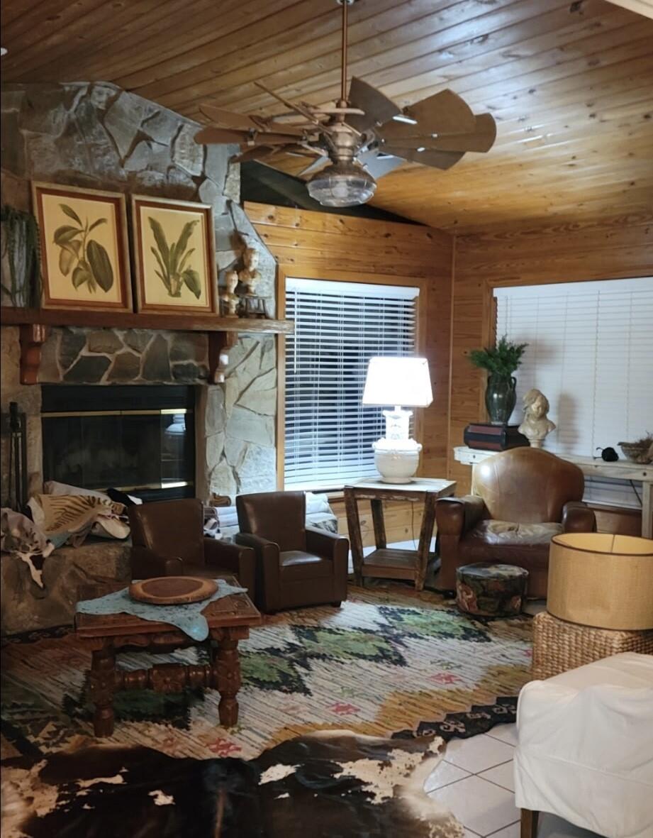 90 Jones Drive Freeport, FL 32439 - Photo 22 of 44 a living room with furniture and a fireplace