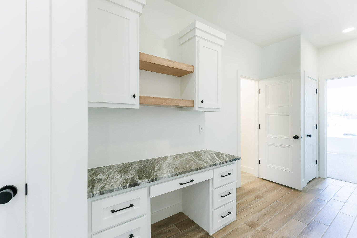 3634 144th Street Lubbock, TX 79423 - Photo 45 of 55 a view of cabinets and wooden floor