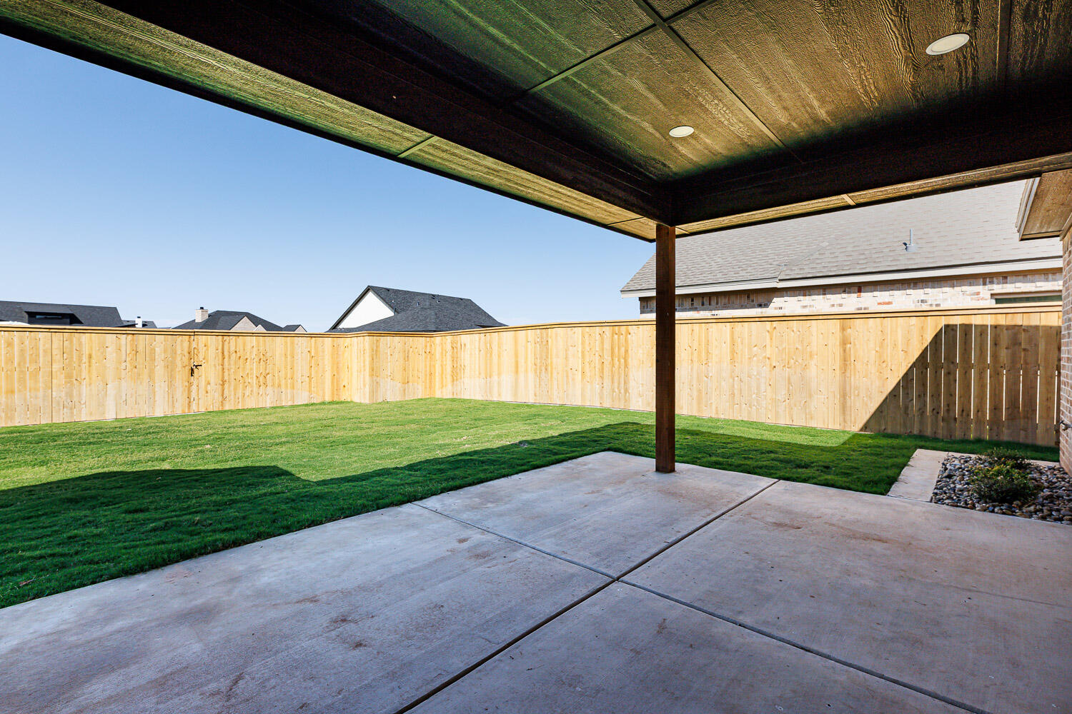 3634 144th Street Lubbock, TX 79423 - Photo 52 of 55 a view of a backyard