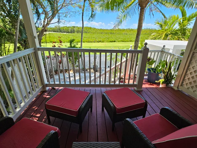 a view of a outdoor space with seating area