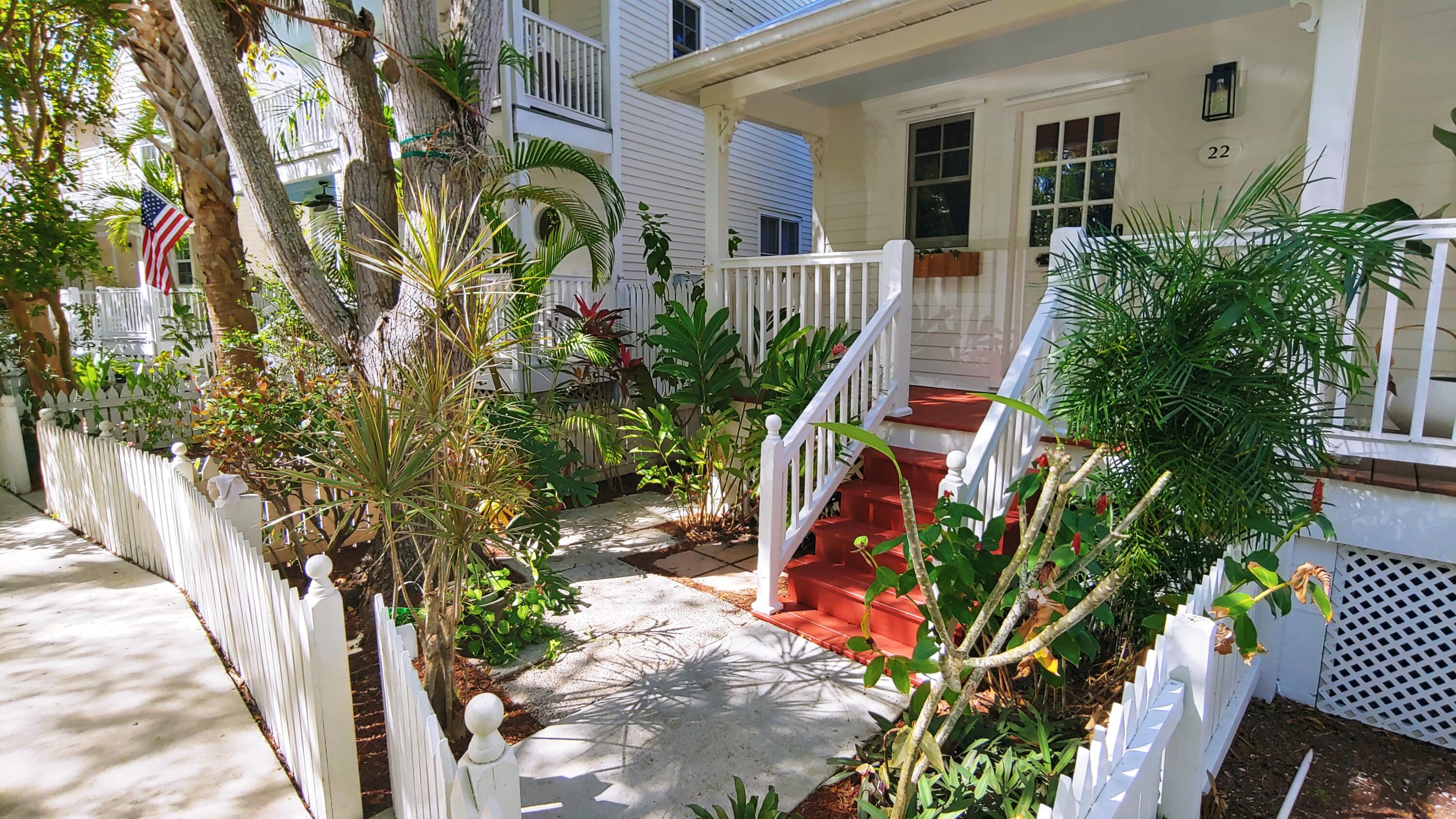 22 Merganser Lane Key West, FL 33040 - Photo 17 of 46 a view of a garden with plants