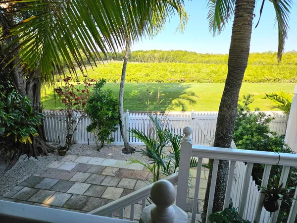 a view of a garden